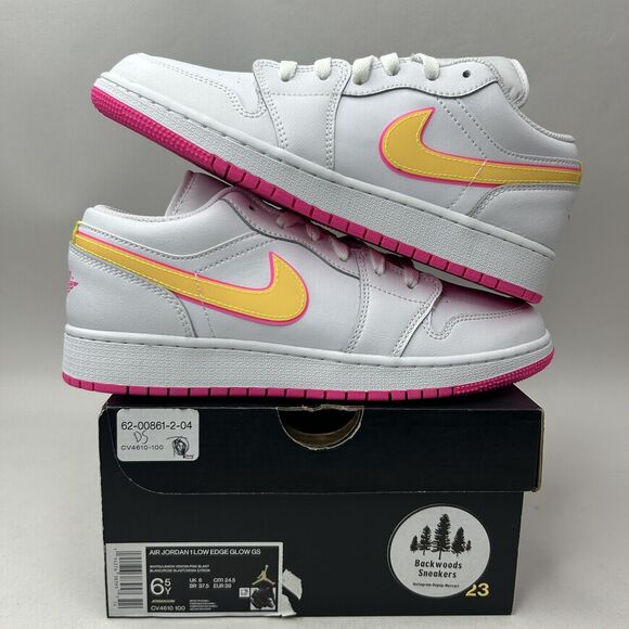 Nike Shoes - Nike Shoes Air Jordan Air Jordan 1 Low GS “Edge Glow” 2023